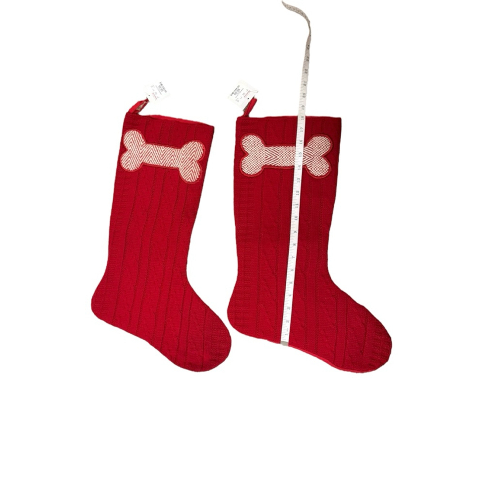 Dog Christmas Stockings - set of 2